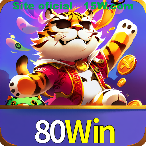 Imagem promocional da 80Win mostrando a plataforma e suas vantagens